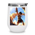David And Goliath Bible Book Samuel King David Anime Manga Wine Tumbler