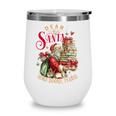 Dear Santa More Books Please Christmas Wine Tumbler Dear Santa More Books Please Christmas Wine Tumbler