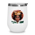 Education Is Freedom African Teacher Books Lovers Wine Tumbler
