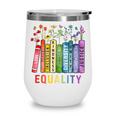 Equality Books Peace Love Compassion LGBT Gay Lesbian Pride Wine Tumbler Equality Books Peace Love Compassion LGBT Gay Lesbian Pride Wine Tumbler