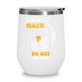Escaped Reality Do Not Disturb Book Lover Wine Tumbler
