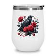 Fuck Off Im Reading Smut Books Dark Romance Book Crow F Cawf Wine Tumbler