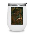 Geometric History Educated Women Teacher Book Melanin Wine Tumbler Geometric History Educated Women Teacher Book Melanin Wine Tumbler