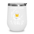 Good Book Is Out Of This World Astronaut Moon Space Reading Wine Tumbler