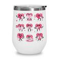 Heart Reading Books Valentine Teacher Boy Girl Book Lover Wine Tumbler Heart Reading Books Valentine Teacher Boy Girl Book Lover Wine Tumbler