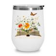 Helping Little Minds Grow Floral Book Education SPED Teacher Wine Tumbler Helping Little Minds Grow Floral Book Education SPED Teacher Wine Tumbler