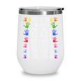 Hug Giver Book Reader Diaper Changer Daycare Teacher Wine Tumbler