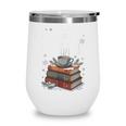 I'm Booked For The Winter Book Lover Wine Tumbler I'm Booked For The Winter Book Lover Wine Tumbler