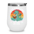 Just A Boy Who Loves Dragons And Books Kids Toddler Baby 5T Wine Tumbler