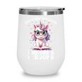 Just a Girl Who Loves Unicorns & Books Bookish Unicorn Love Wine Tumbler
