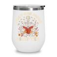Just One More Chapter Skeleton Reading Book Lover Wine Tumbler