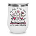 Librarian Cute Bookish It's A Good Day To Read A Book Lover Wine Tumbler