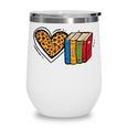 Love Reading Book Librarian Across America Men Women Kids Wine Tumbler