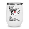 Mean Girls Burn Book Cover Art Wine Tumbler