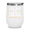 New Year New Chapter Happy New Year 2025 Book Wine Tumbler