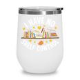 I Have No Shelf Control Witty Book Lover Artwork Wine Tumbler