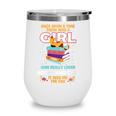 Once Upon A Time There Was A Girl Who Loves Books And Cats Wine Tumbler Once Upon A Time There Was A Girl Who Loves Books And Cats Wine Tumbler