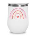 Read Your Heart Out Rainbow Teacher Reading Books Lover Wine Tumbler