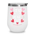 Read Your Heart Out Teacher Reading Book Love Valentines Day Wine Tumbler