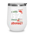 Reading 67 Meme English Teacher Christmas Book Lover Wine Tumbler
