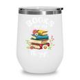 Reading Books Are My Therapy Wine Tumbler Reading Books Are My Therapy Wine Tumbler