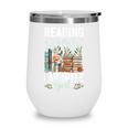 Reading Is My Favorite Sport Bookworm Wine Tumbler