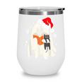 Retro Ghost Reading Book With Cat Bookish Club Christmas Men Women Kids Wine Tumbler Retro Ghost Reading Book With Cat Bookish Club Christmas Men Women Kids Wine Tumbler