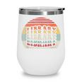 Retro Vintage Bookworm Library Shirt Book Lover Wine Tumbler Retro Vintage Bookworm Library Shirt Book Lover Wine Tumbler
