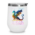 Save A Dragon Ride A Wingleader Books Dragon Lover Cute Wine Tumbler Save A Dragon Ride A Wingleader Books Dragon Lover Cute Wine Tumbler