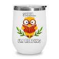 Shhh I'm Reading World Book Day Costume 2026 Kids Wine Tumbler Shhh I'm Reading World Book Day Costume 2026 Kids Wine Tumbler