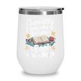 Somewhere Between a Book And a Nap – Cozy Reading Wine Tumbler
