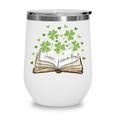 St Patricks Day Book Lover Librarian Reading Saint Pattys Wine Tumbler St Patricks Day Book Lover Librarian Reading Saint Pattys Wine Tumbler