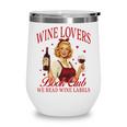 Valentine’s Day Wine Lovers Book Club We Read Wine Labels Wine Tumbler