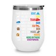 I Will Read Books On A Boat & Everywhere Reading Kids Book Wine Tumbler