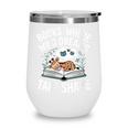 Women's Wild Dreams Reading Giraffe Book Reader Zoo Animals Kids Wine Tumbler
