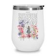 Wonderland Garden & Vintage Textbook Wine Tumbler