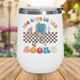 100 Days In The Books Celebration Retro School Wine Tumbler