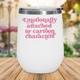 Bookish Galentines Day Valentine Book Club Matching Reader Wine Tumbler