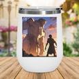 David And Goliath Bible Book Of Samuel Famous Bible Story Wine Tumbler
