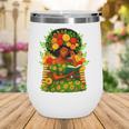 Educated Women Girls Reading Book Black History Month Wine Tumbler