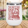 North Pole Book Club Christmas Wine Tumbler