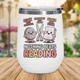 Nothing Goes Beyond Reading Rock Paper Scissors Book Wine Tumbler