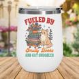 Smut Reader Cat Lover Fueled By Smutty Books & Cat Snuggles For Men Women Wine Tumbler Smut Reader Cat Lover Fueled By Smutty Books & Cat Snuggles For Men Women Wine Tumbler