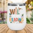 Wild About Reading Zoo Animals Books Reader Lover Wine Tumbler