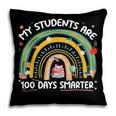 100th Day Of School Teachers Students Women Floral Books Pillowcase