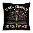 12 New Chapters 365 New Chances New Year Reading Book Tee Pillowcase