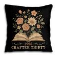 1995 Chapter Thirty Birthday Wildflower Book 30 Year Old Pillowcase