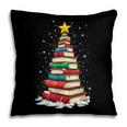 Book Christmas Tree Book Lover Teacher Librarian Pillowcase