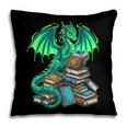 Book Dragon Reading Fantasy Pillowcase