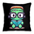 Book Lover Frankenstein's Monster With Reading Glasses Pillowcase